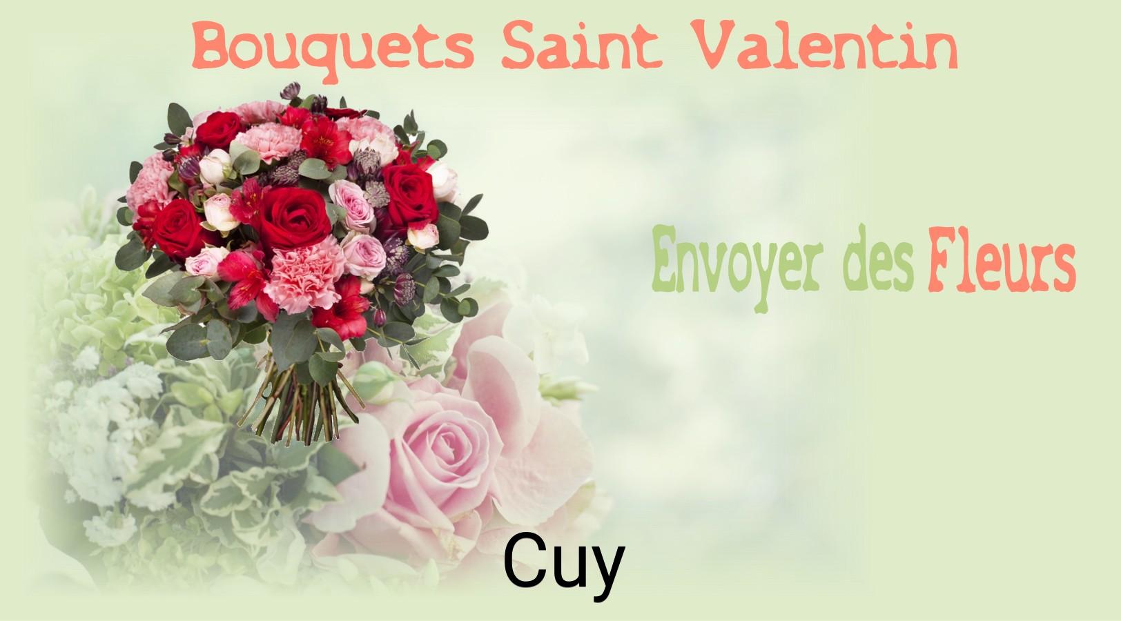 Roses de Saint-Valentin livrées à Cuy